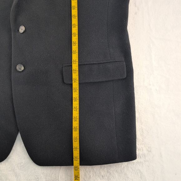 Vintage Lauren Ralph Lauren 100% Camel Hair Two Button Blazer Men's 44R - Picture 7 of 10